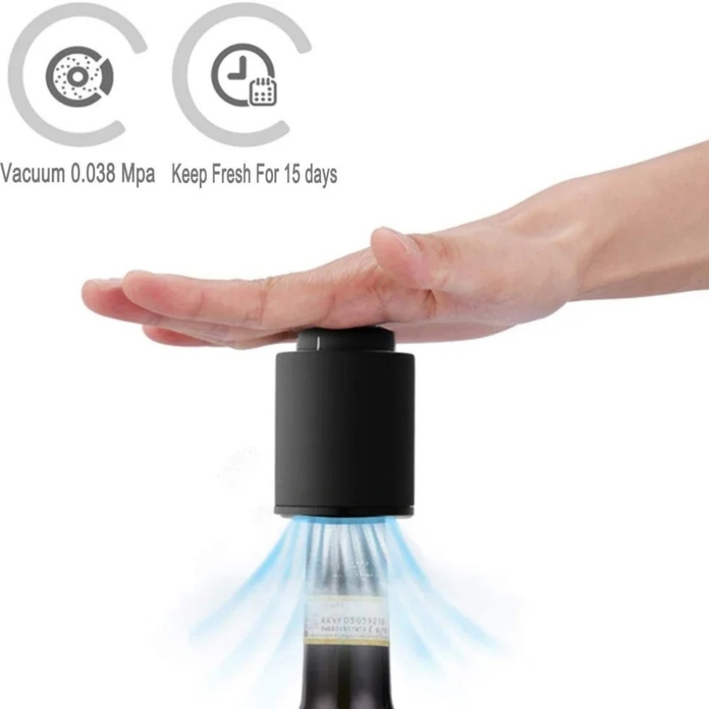 Wine Stopper Vacuum - Wielorazowy korek do wina z mechanizmem