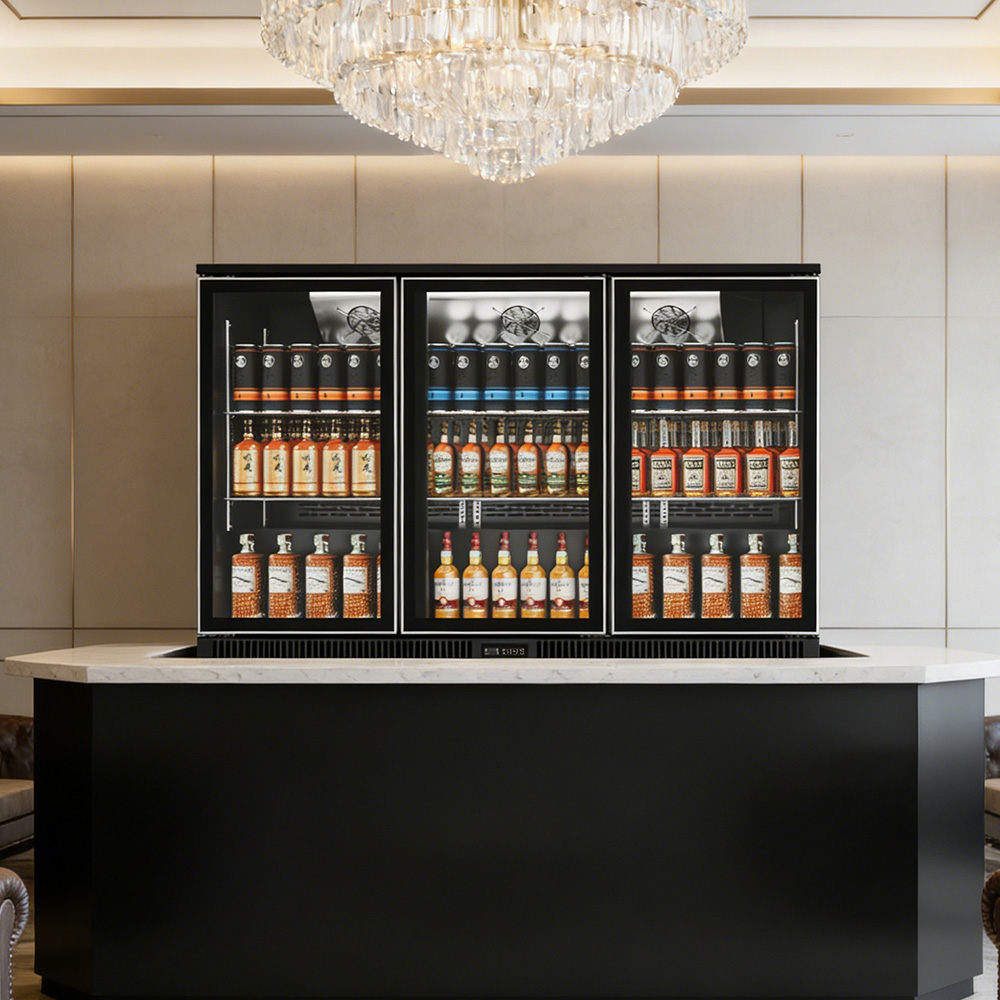 Wine Beer Fridge Cabinet - Mini chłodziarka do napojów, lodówka barowa