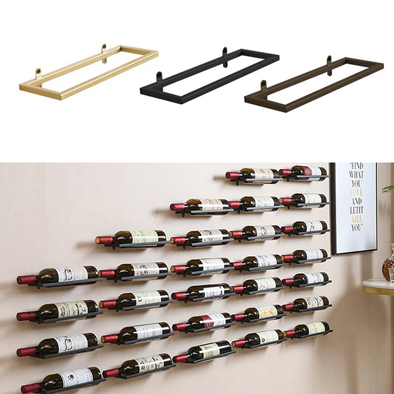 Wine Beer Champagne - 1PC Naścienny stojak na wino do