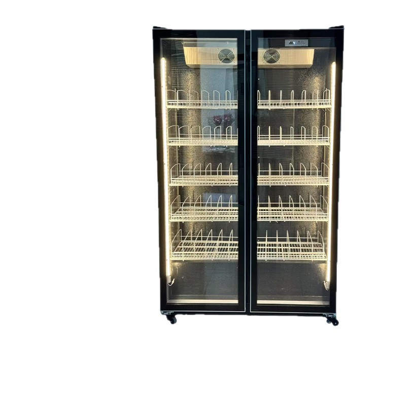 Wine Beer Fridge Cabinet - Witrażna chłodziarka do wina i piwa,