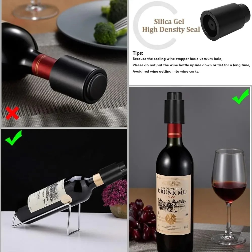 Wielorazowy korek do wina z me – Wine Stopper Vacuum recenzja i cena