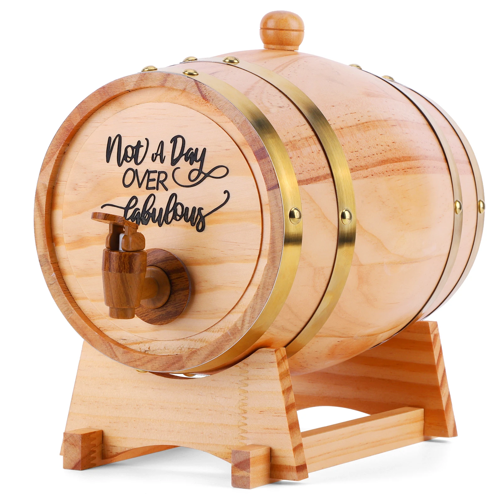 Drewniane beczki na whisky 3L  – Wine Beer Rum recenzja i cena