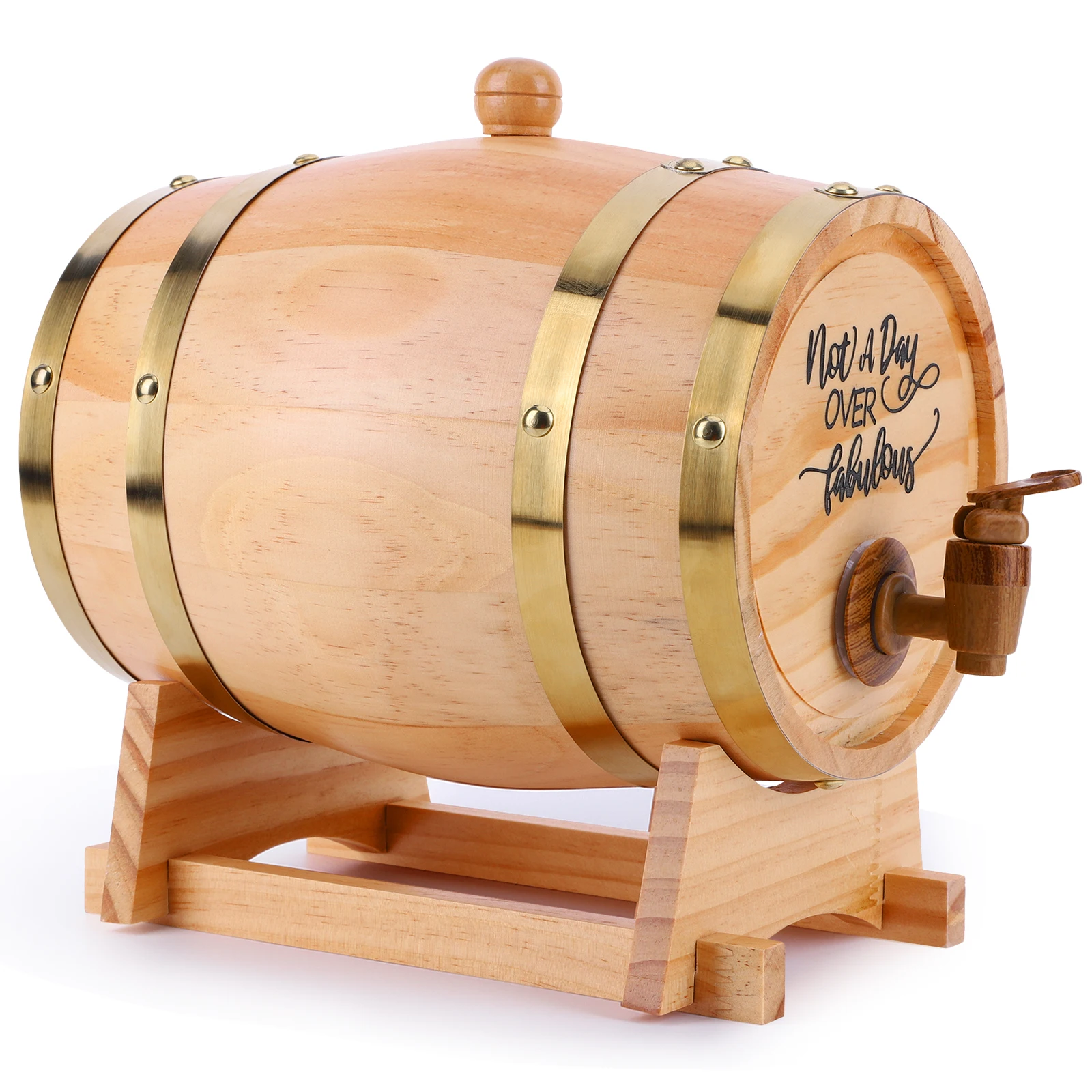 Drewniane beczki na whisky 3L  – Wine Beer Rum recenzja i cena