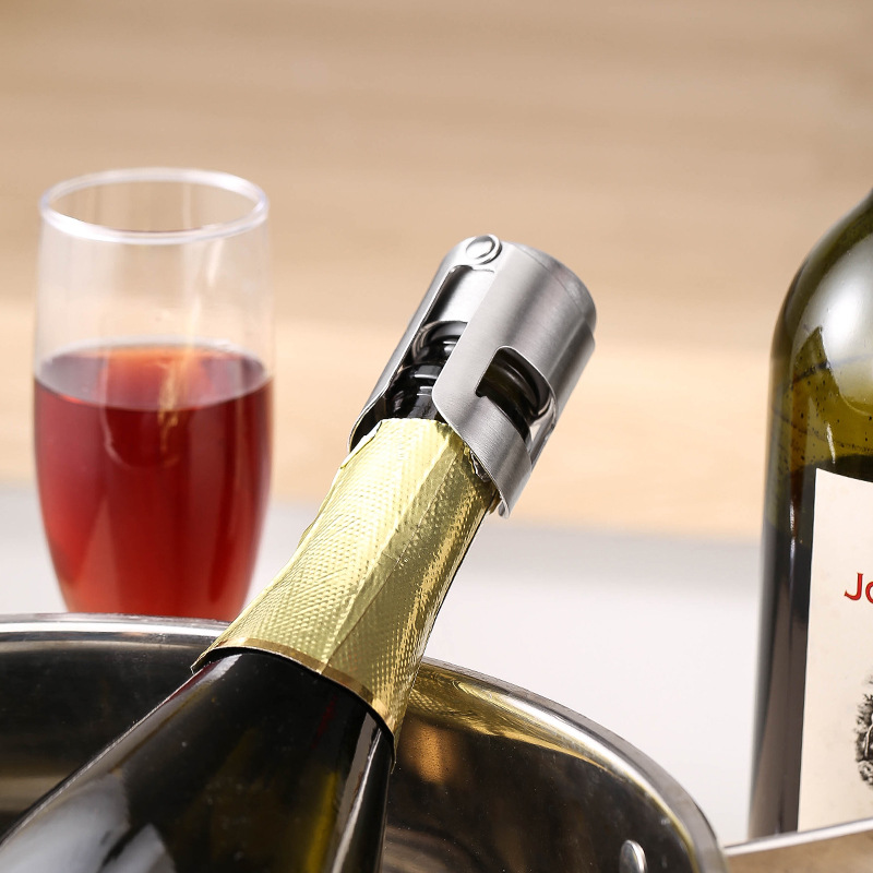 Przenośny stalowy korek do sza – Wine Beer Champagne recenzja i cena