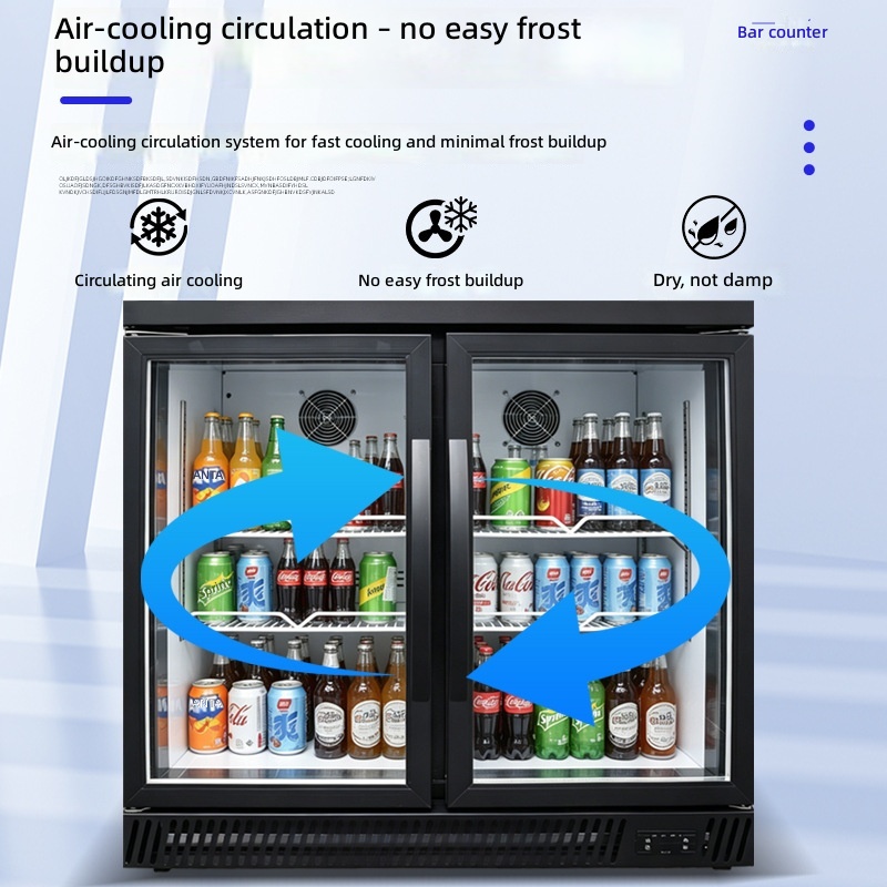 Wbudowana szafka na wino, kome – Wine Beer Fridge Cabinet recenzja i cena