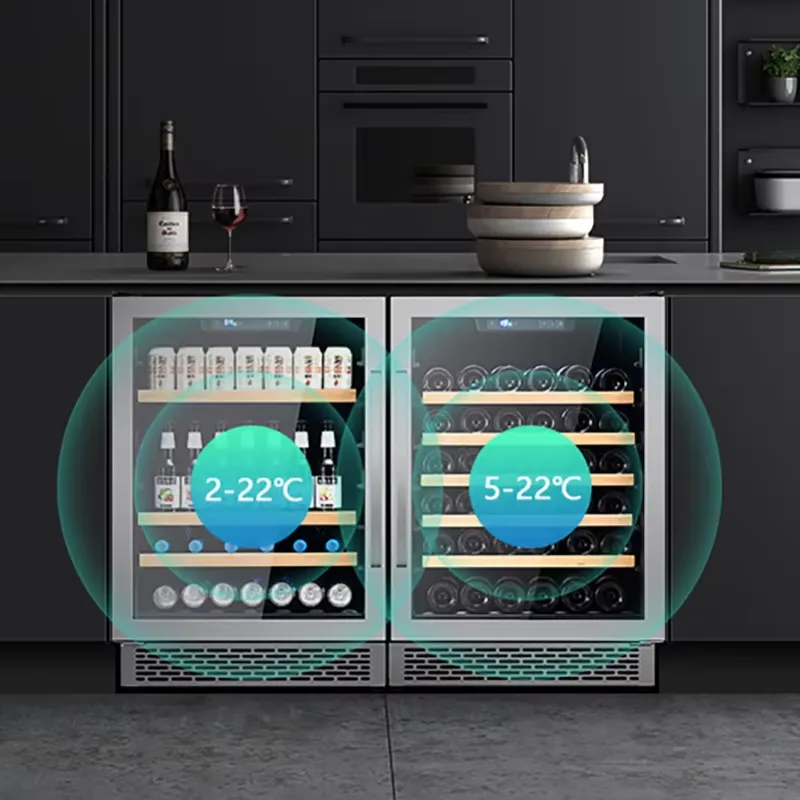Chłodziarka do wina na 48 bute – Wine Beer Fridge Cabinet recenzja i cena