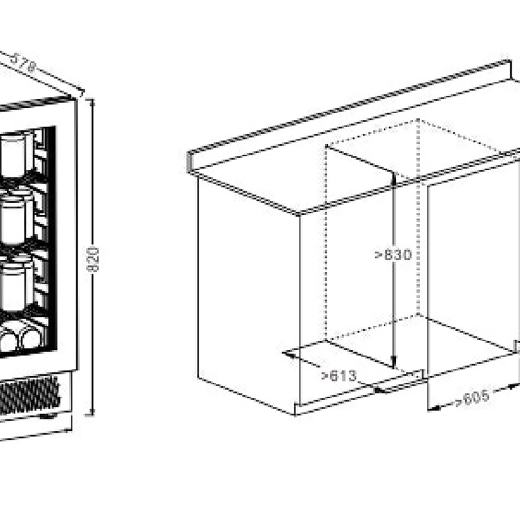Mini bar elektryczny ze stali  – Wine Beer Mini Fridge recenzja i cena