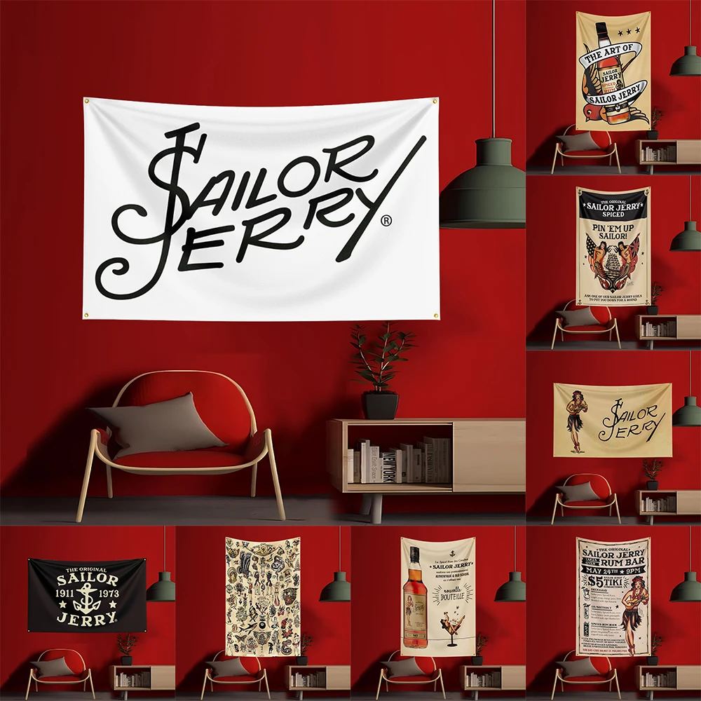 90X150CM S-Sailor Jerrys rum F – Wine Beer Rum recenzja i cena