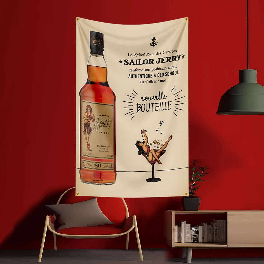 90X150CM S-Sailor Jerrys rum F – Wine Beer Rum recenzja i cena