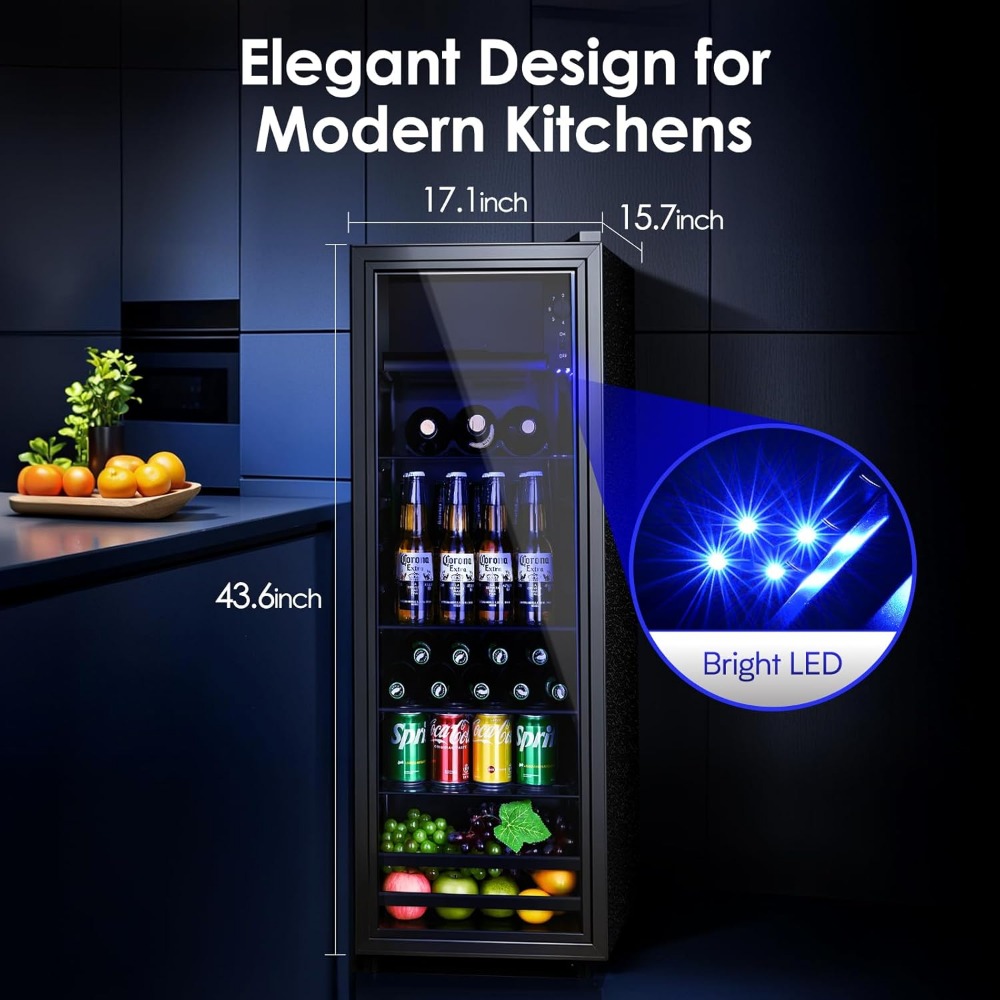 Mały dystrybutor napojów, lodó – Wine Beer Mini Fridge recenzja i cena