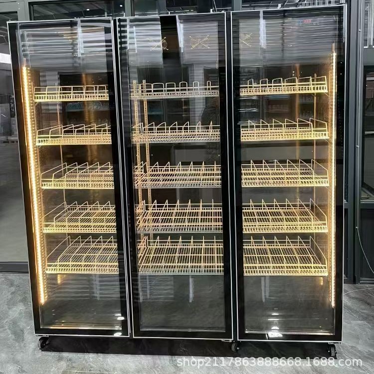 Witrażna chłodziarka do wina i – Wine Beer Fridge Cabinet recenzja i cena