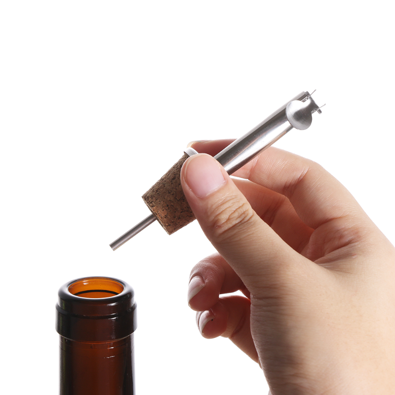 Korek do butelki ze stali nier – Wine Stopper Vacuum recenzja i cena