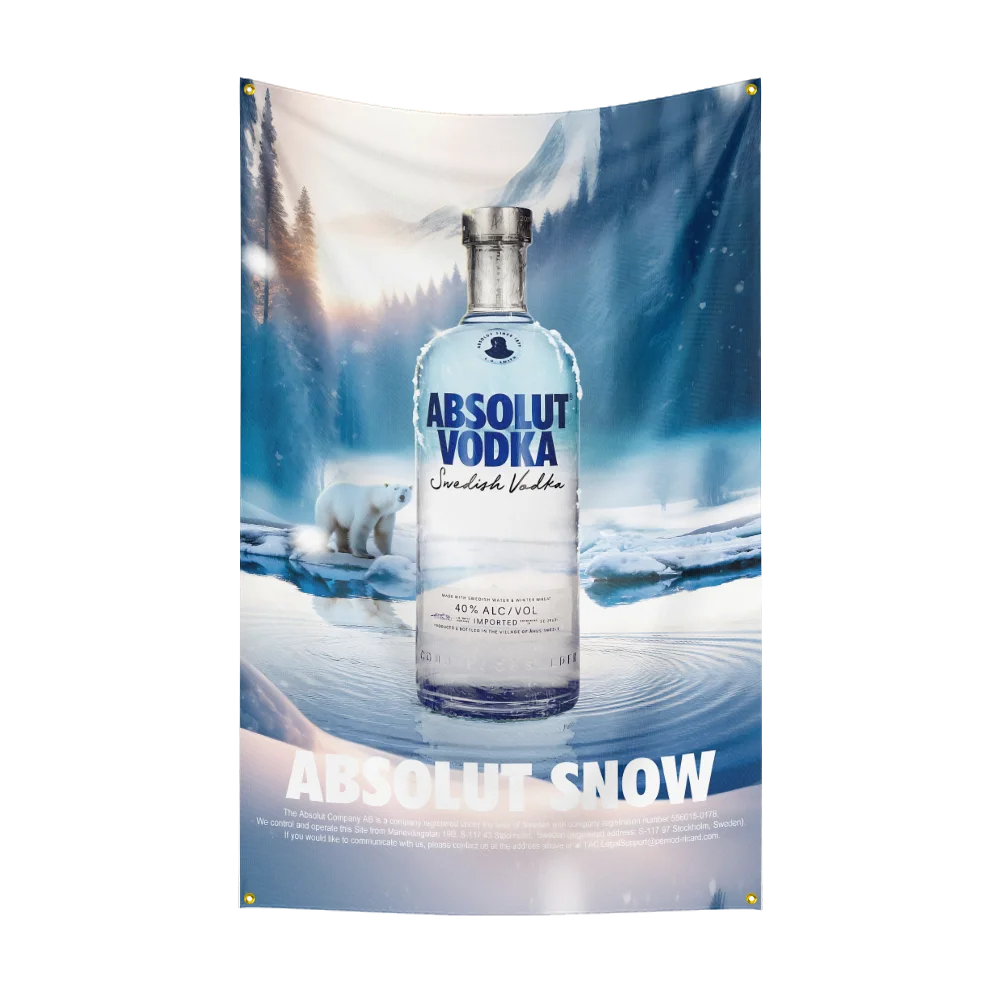 3×5ft A-Absolut Vodkas Flaga P – Wine Beer Rum recenzja i cena