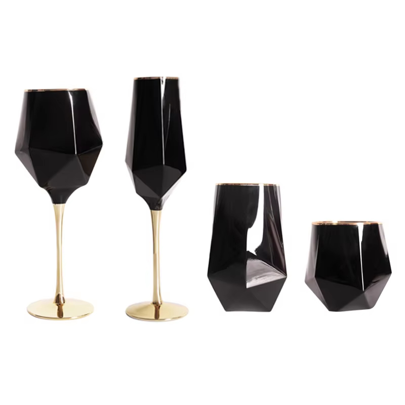 Czysty czarny kryształ ze złot – Wine Beer Champagne recenzja i cena