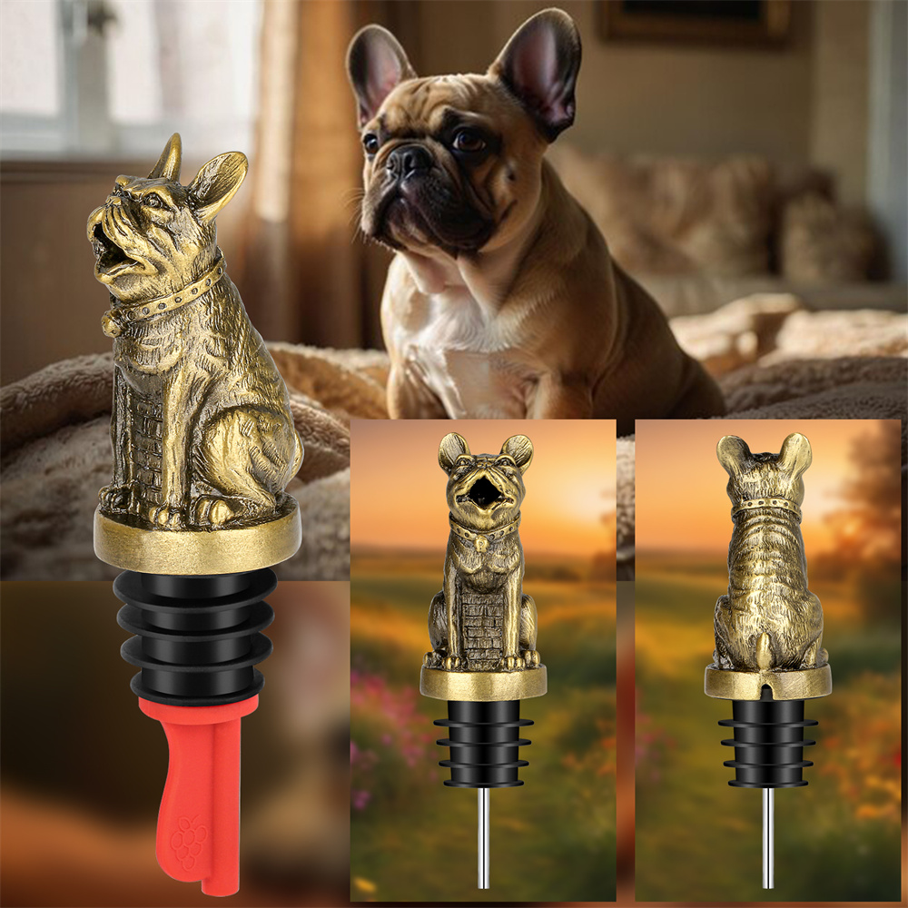 Śliczny Buldog Francuski Wino  – Wine Stopper Vacuum recenzja i cena