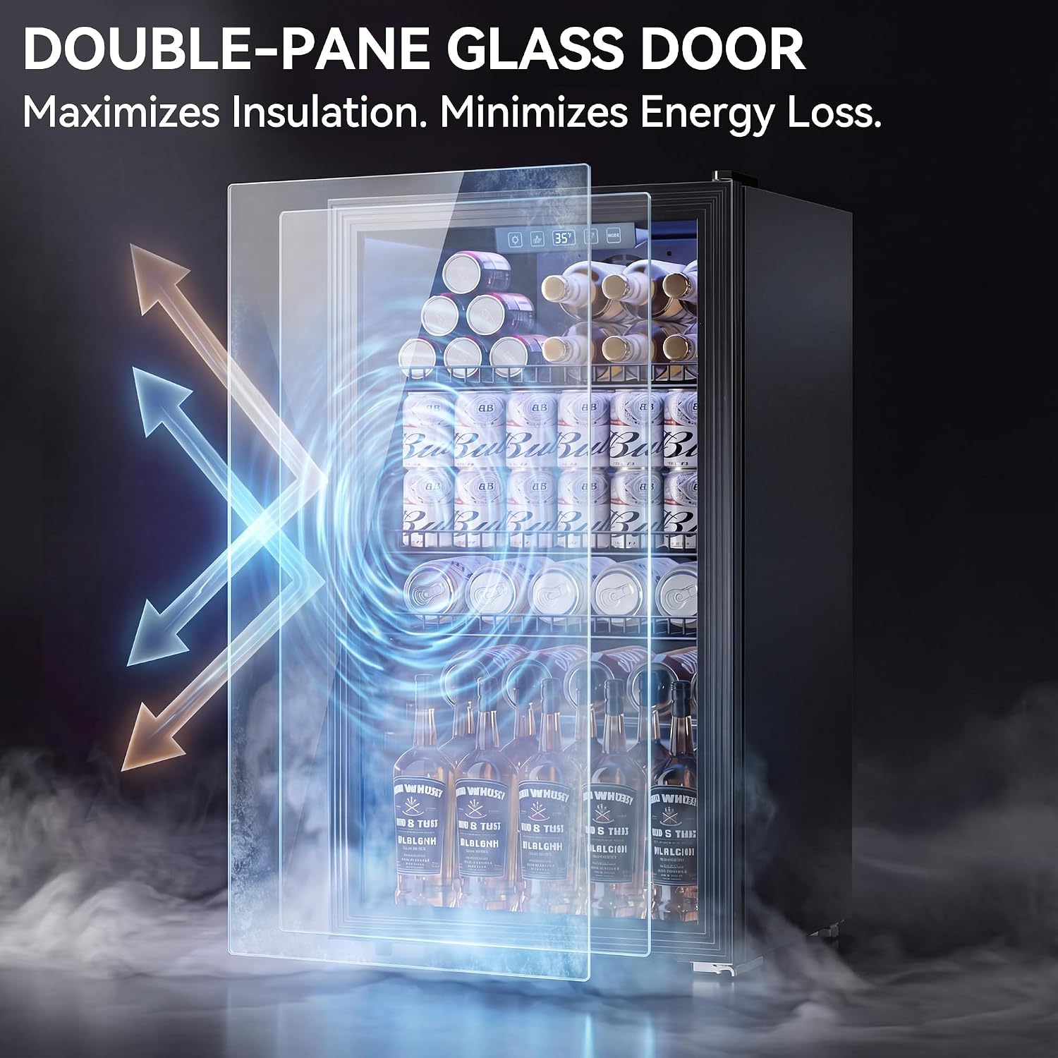Minilodówka na 130 puszek z sz – Wine Beer Mini Fridge recenzja i cena
