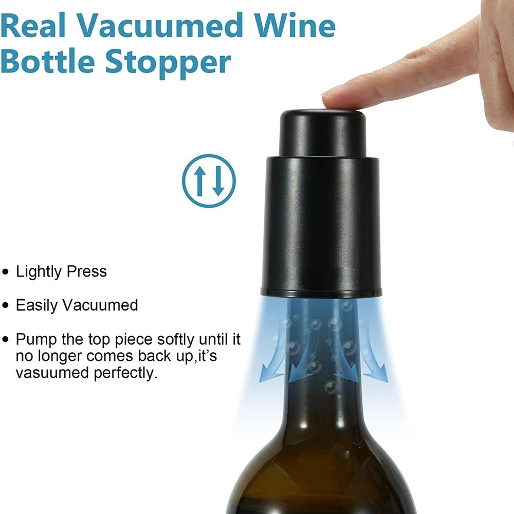 Wielorazowy korek do wina próż – Wine Stopper Vacuum recenzja i cena