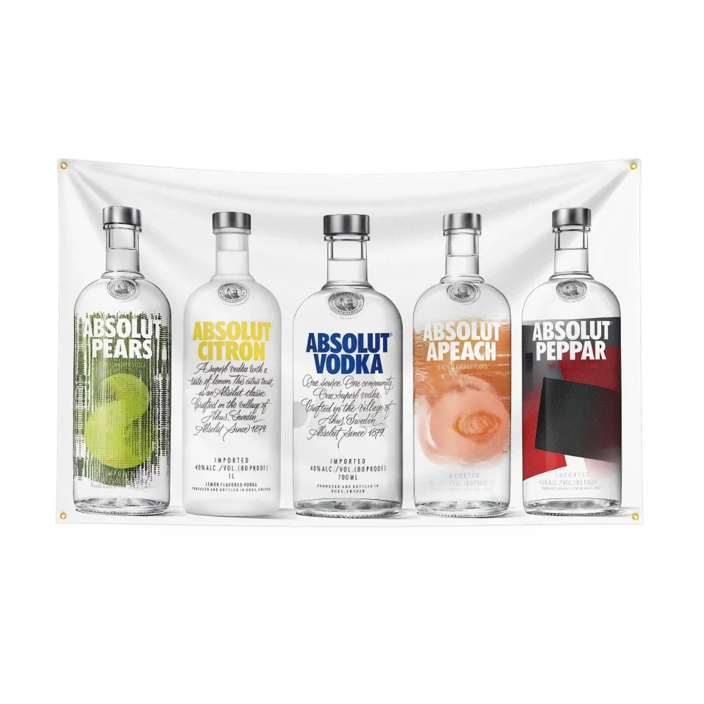 3×5ft A-Absolut Vodka Flaga Po – Wine Beer Rum recenzja i cena