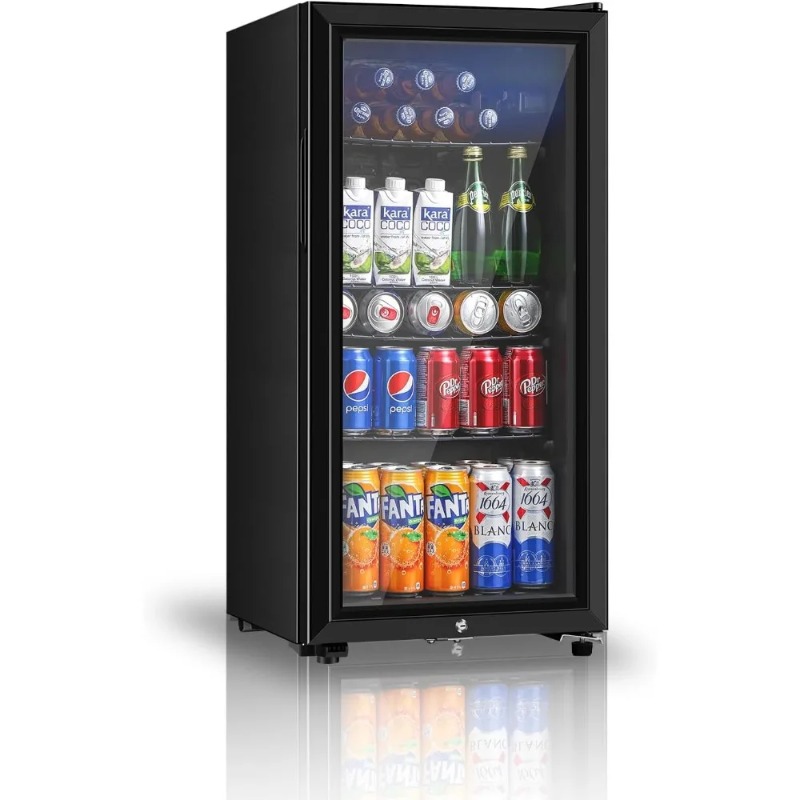 Lodówka do napojów, mini lodów – Wine Beer Mini Fridge recenzja i cena