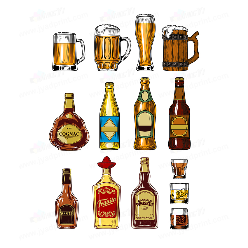 12 sztuk/partia, Personalizowa – Wine Beer Photo recenzja i cena