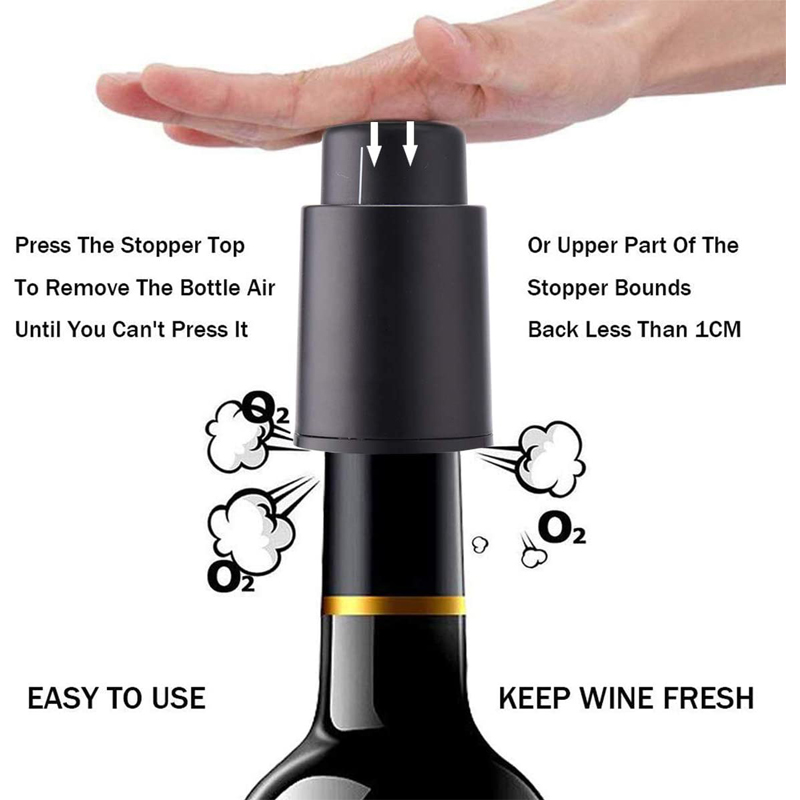 LMETJMA Korki do butelek wina  – Wine Stopper Vacuum recenzja i cena