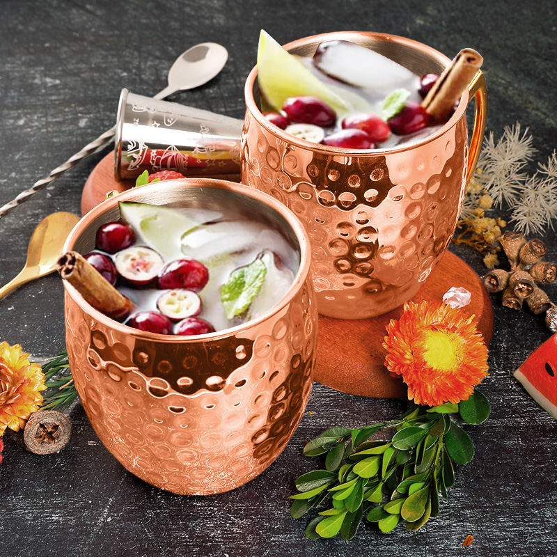 Kubki Moscow Mule ze stali nie – Wine Beer Champagne recenzja i cena